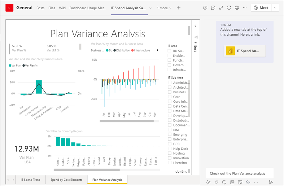 Power BI collaboration and sharing