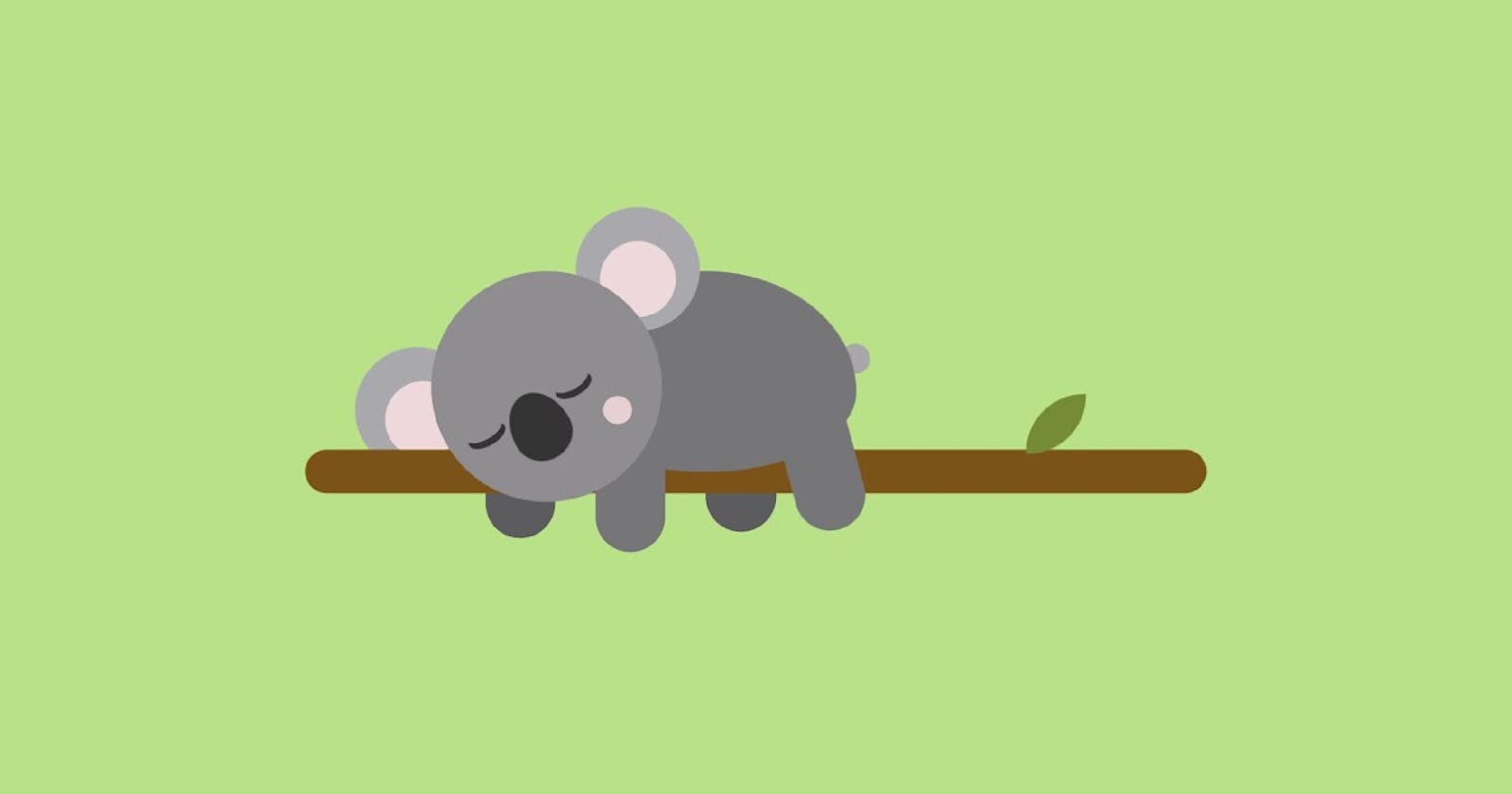 Cute Koala Illustration | CSS Art | CSS Project
