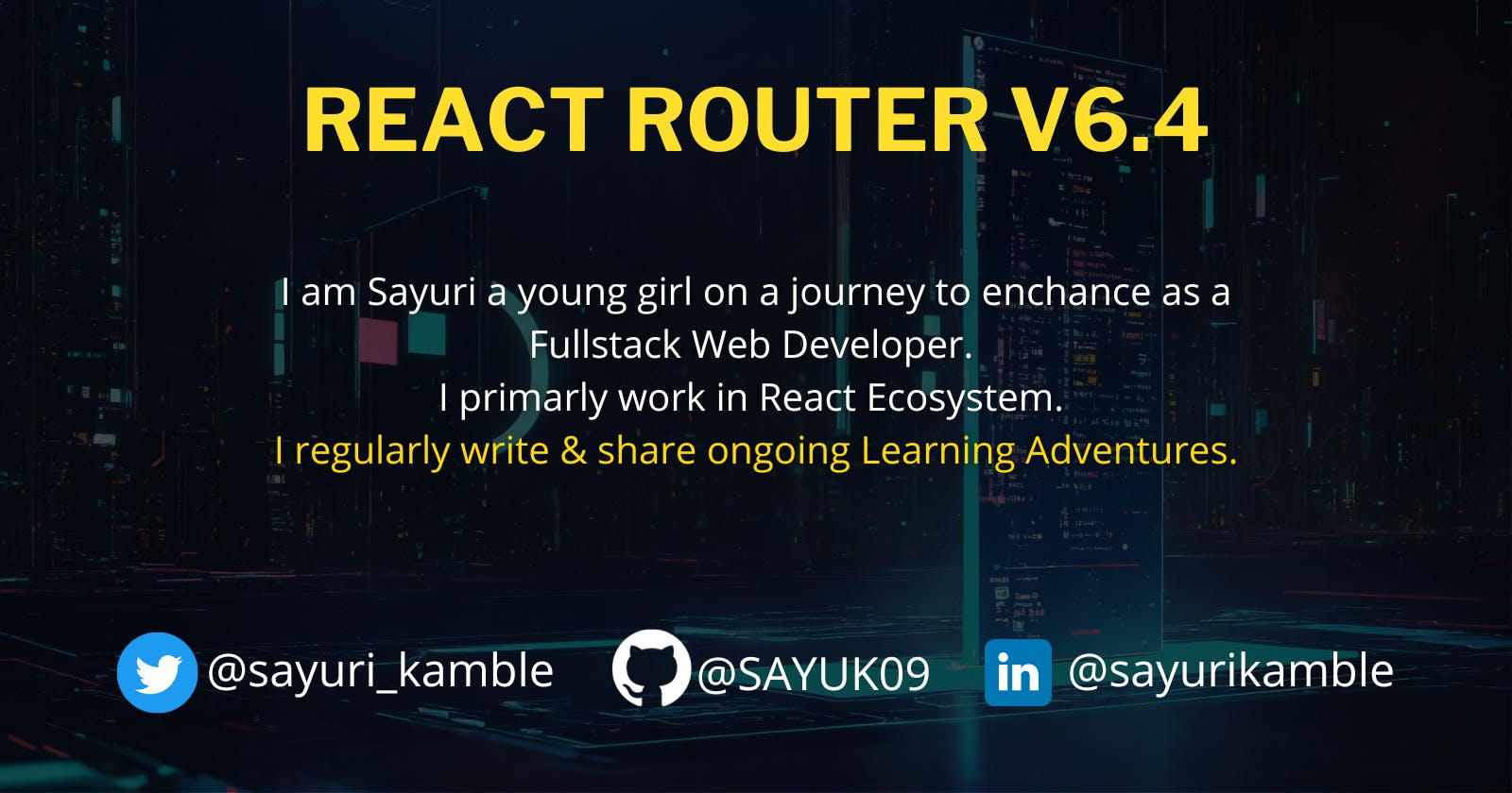 Routing with React Router v6.4