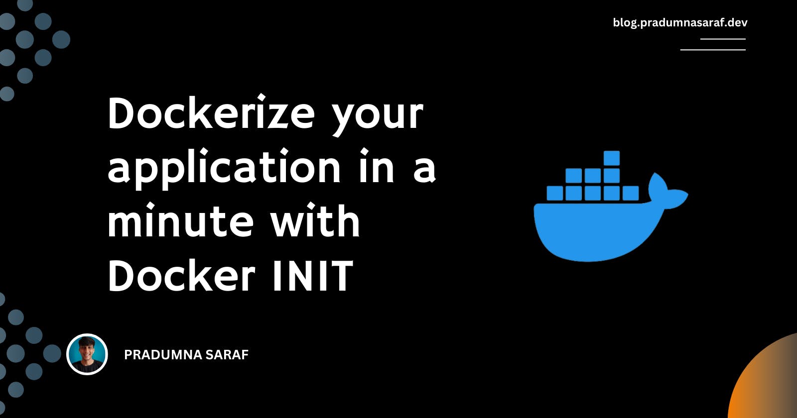Dockerize your application in a minute with Docker INIT
