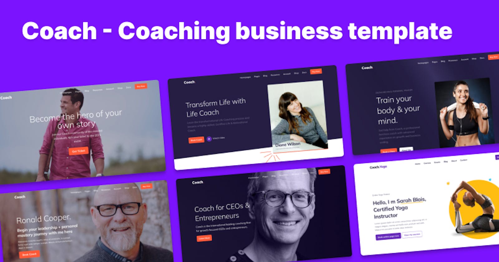 Coach - Business Coaching Bootstrap 5 HTML Template
