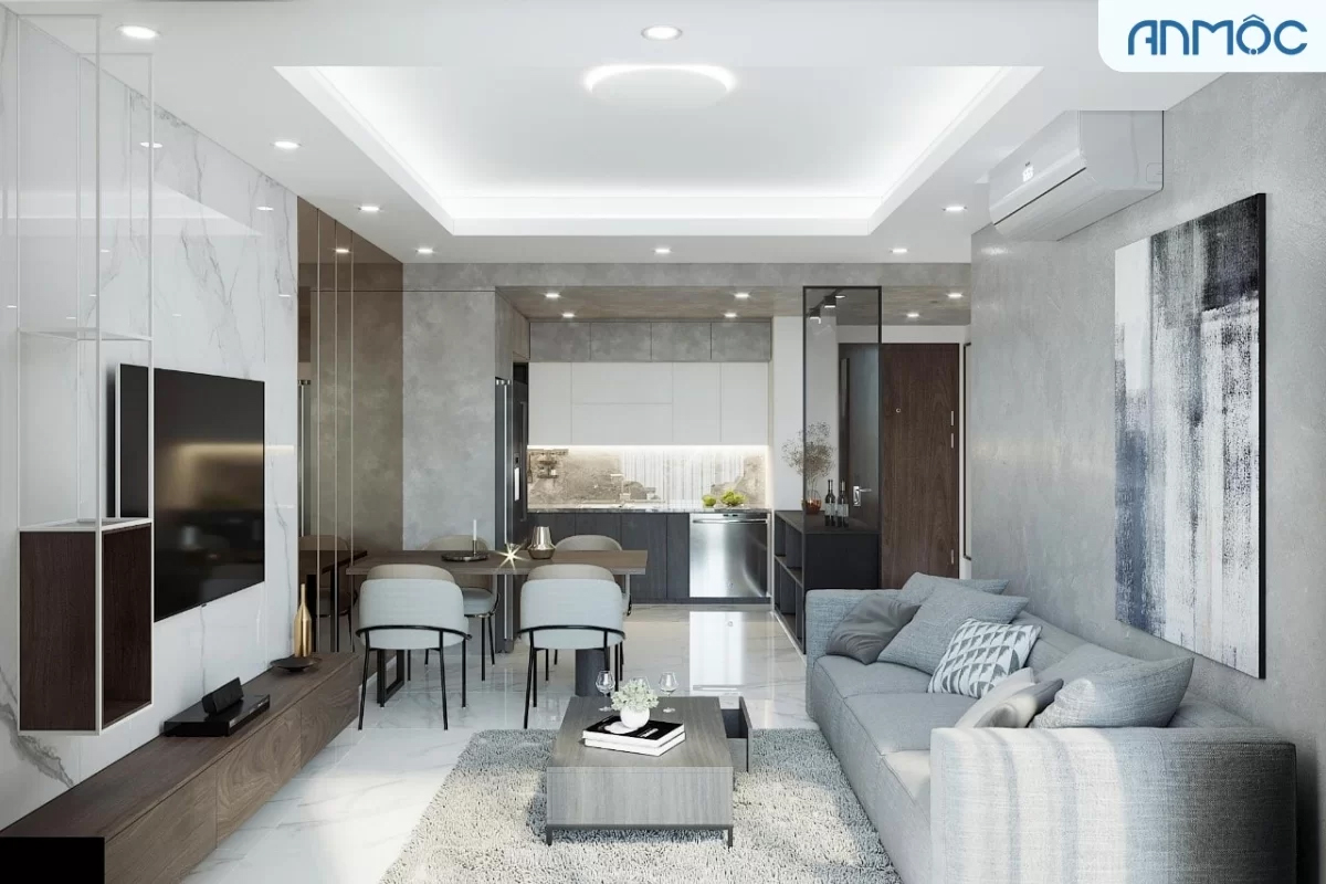 Chất Lượng và Sáng Tạo: Nghệ Thuật Thiết Kế Nội Thất Căn Hộ với Nội Thất An Mộc