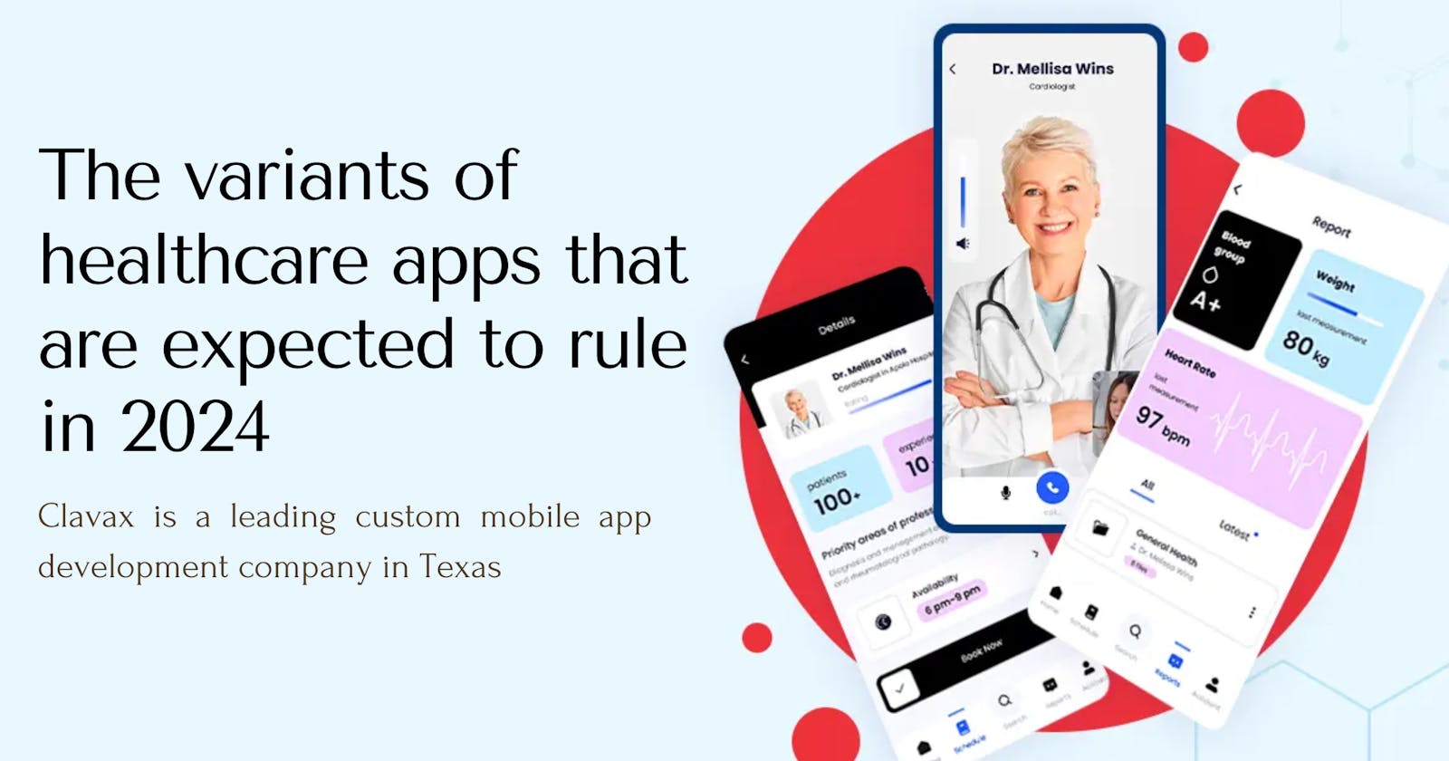 The variants of healthcare apps that are expected to rule in 2024