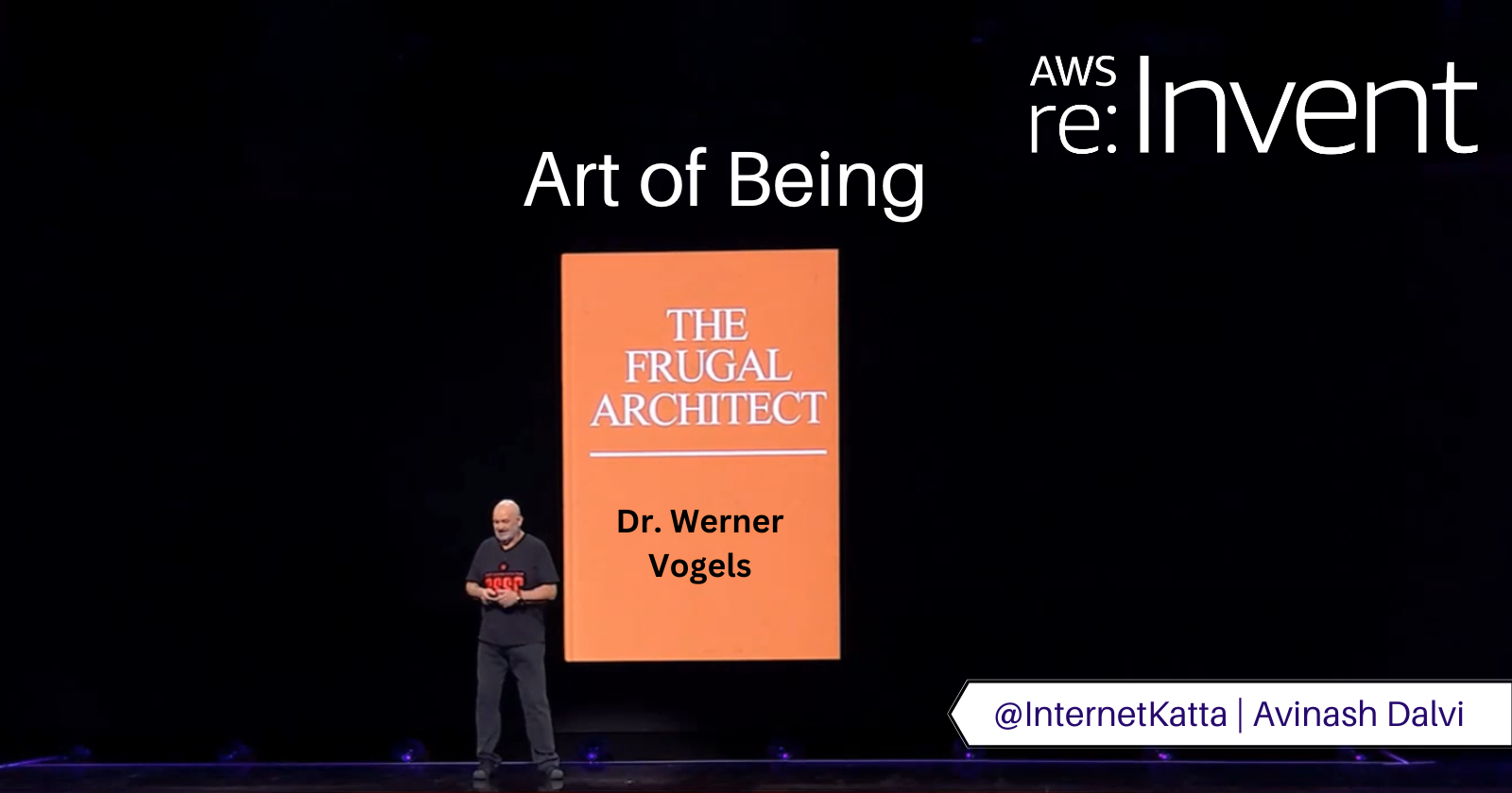 Dr. Werner Vogels on the Art of Being a Frugal Architect