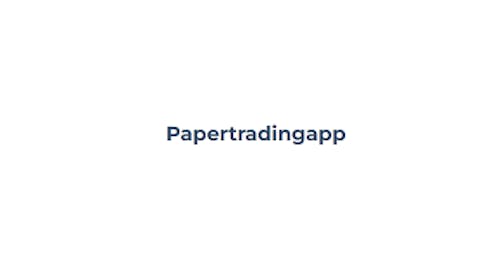 Paper Trading App's photo