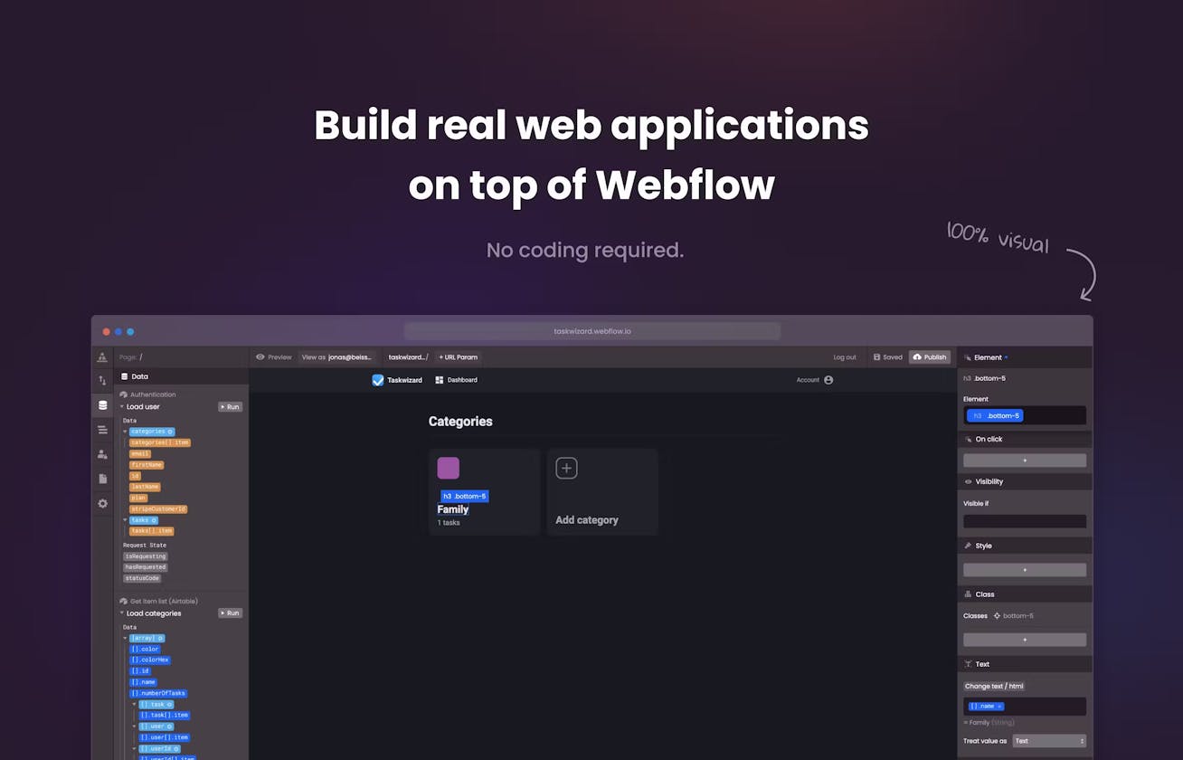 What is Wized, and how it uses the Webflow platform