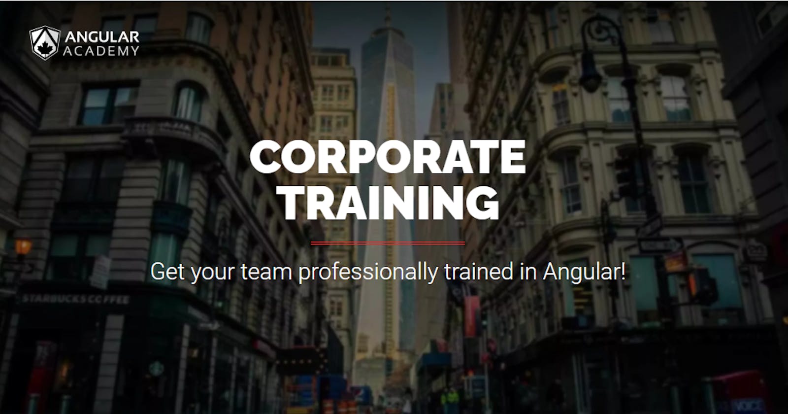 Angular Corporate Training