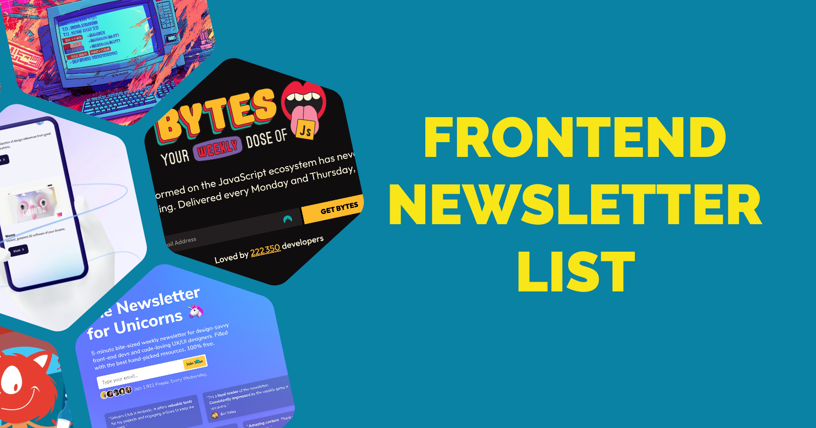 Tech Foutraque | frontend newsletter list 2024