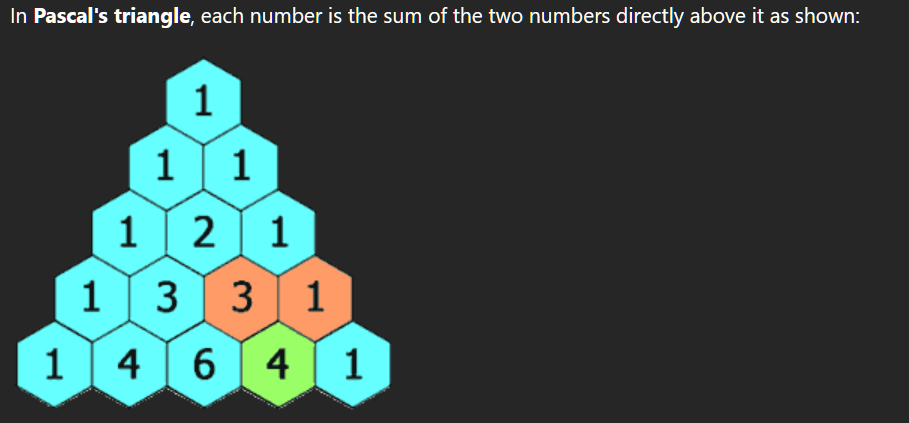 Pascal's Triangle