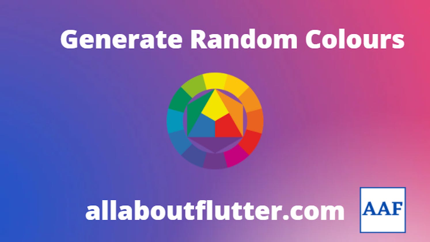 Create Random Colours in Flutter