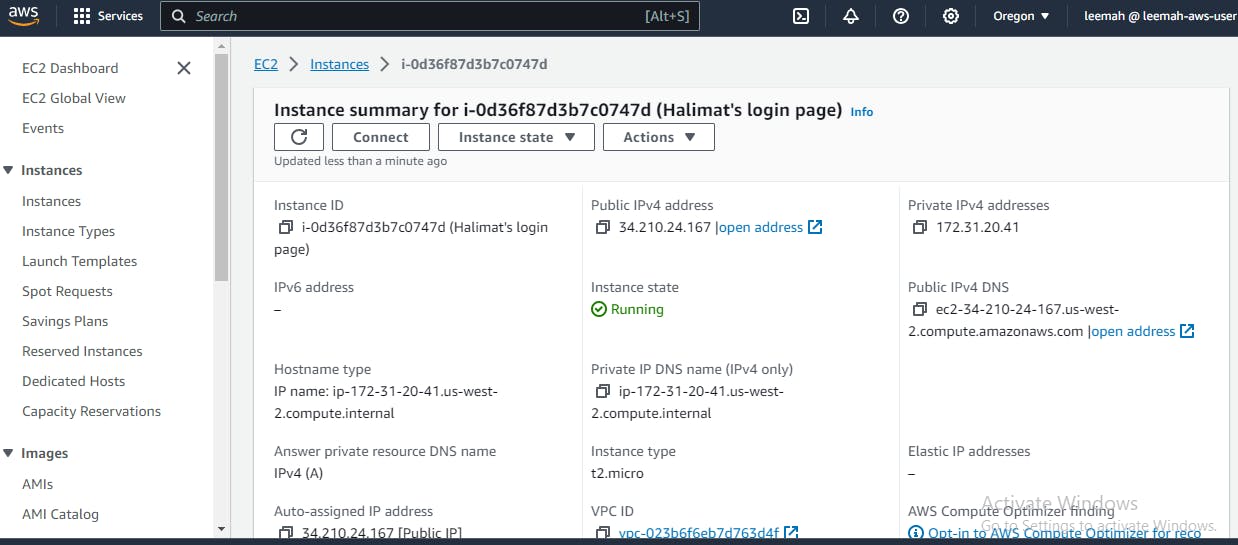 An EC2 instance running on Amazon. This Server is used to host the Web App