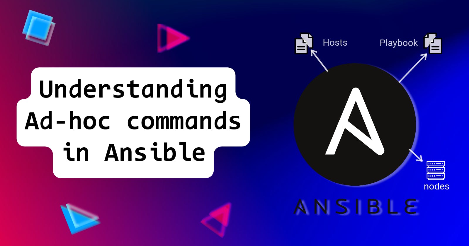 Ad-hoc commands in Ansible