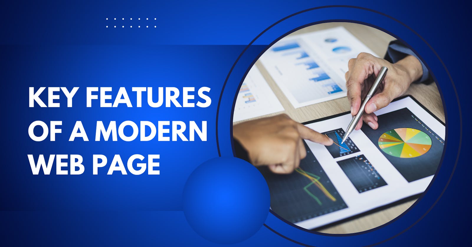 Key features of a modern web page