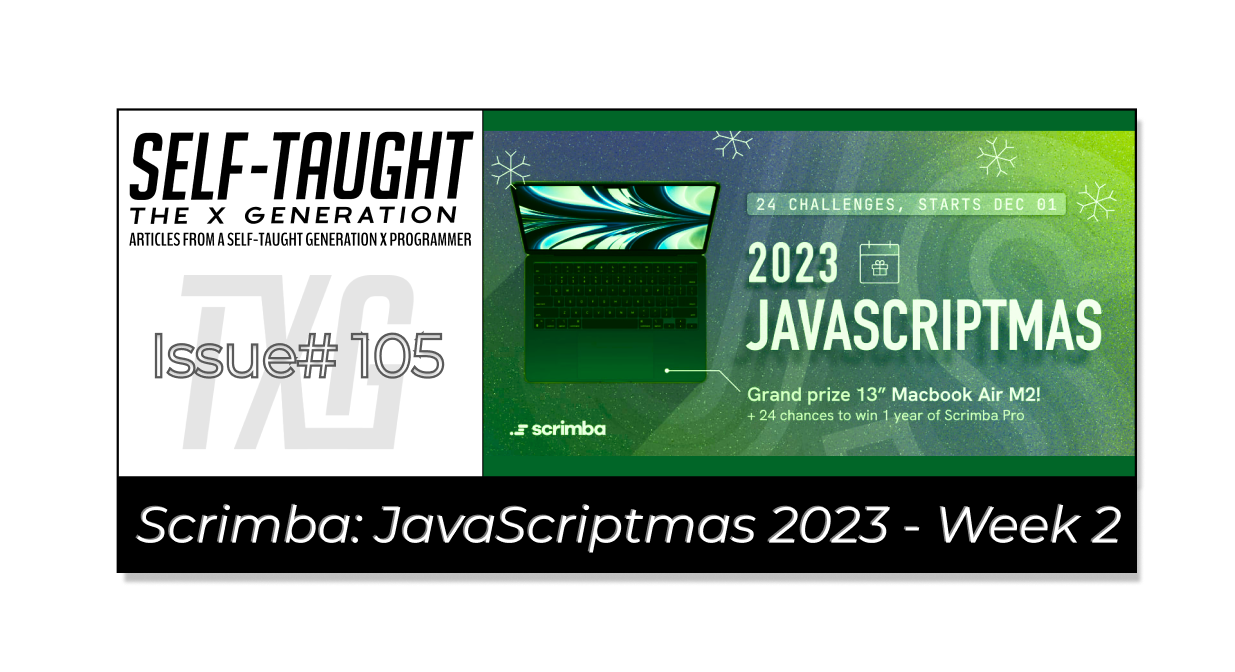 JavaScriptmas 2023 - Week 2