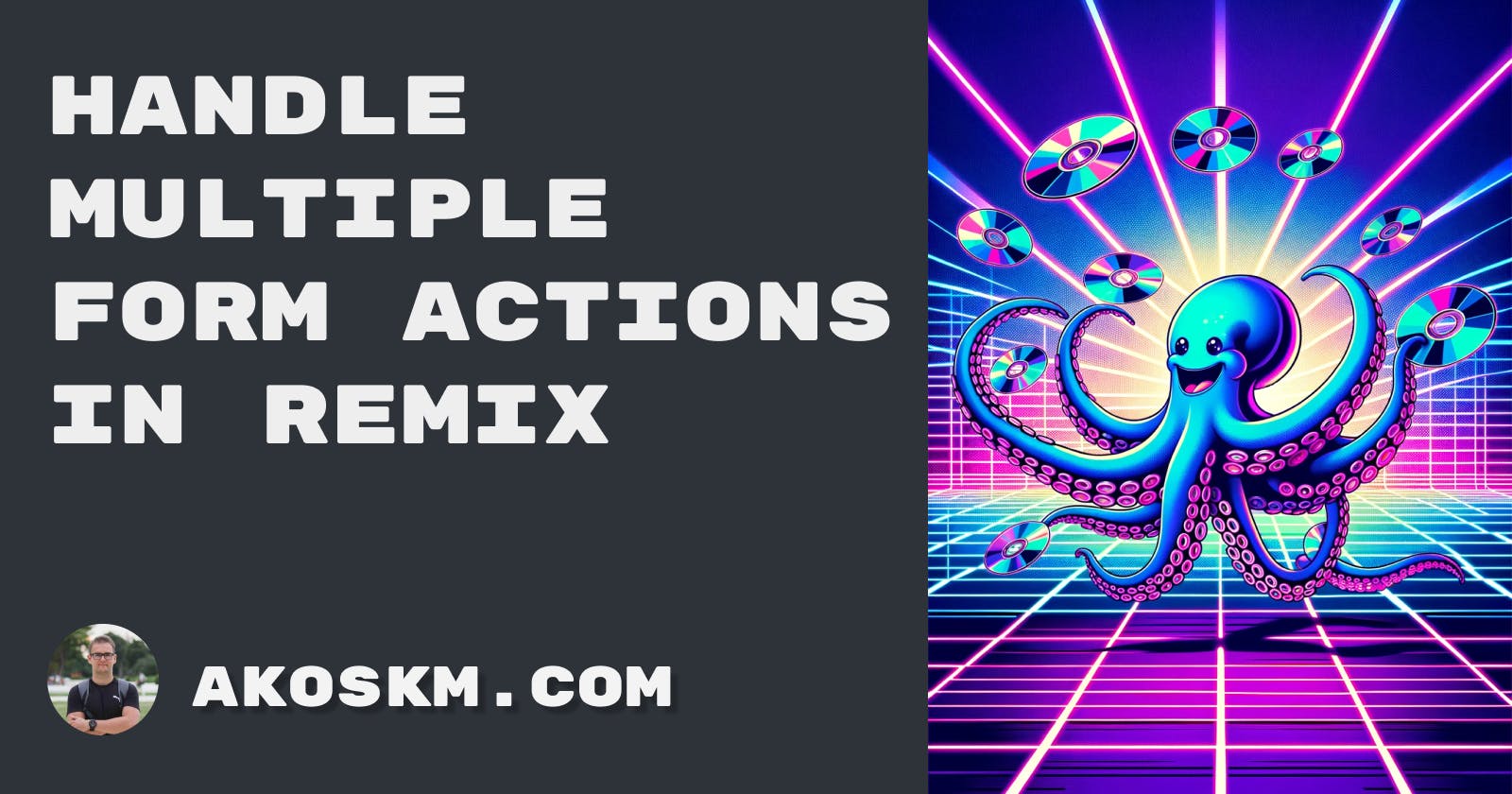 How to handle multiple form actions in Remix