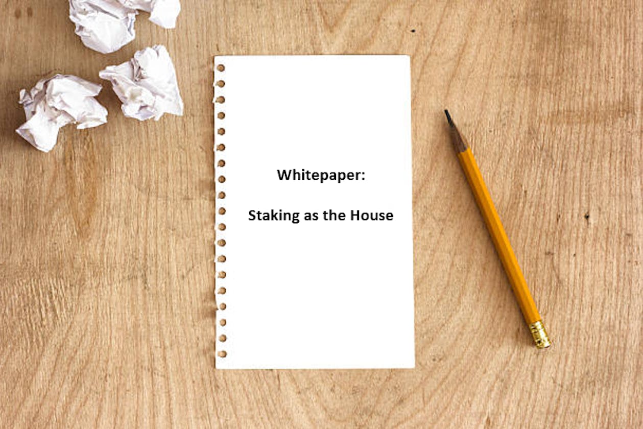 Gelotto: Decentralized Staking As The House (SATH) Whitepaper