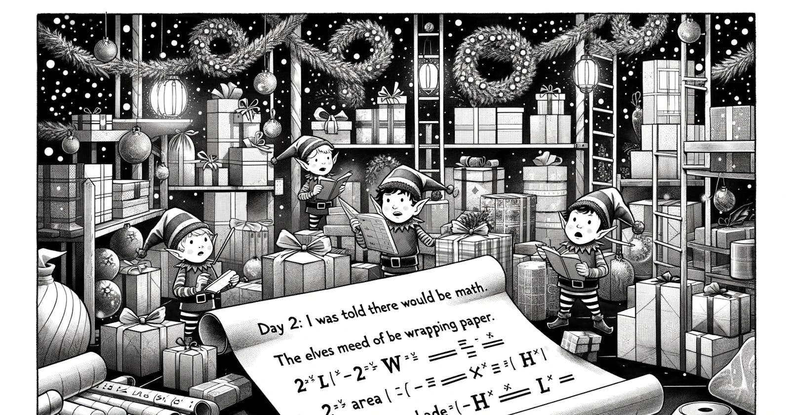 Advent of Code 2015, Day 2: I Was Told There Would Be No Math