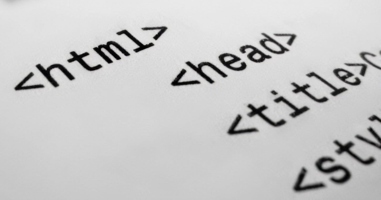 Basics of HTML (Hypertext Markup Language):
