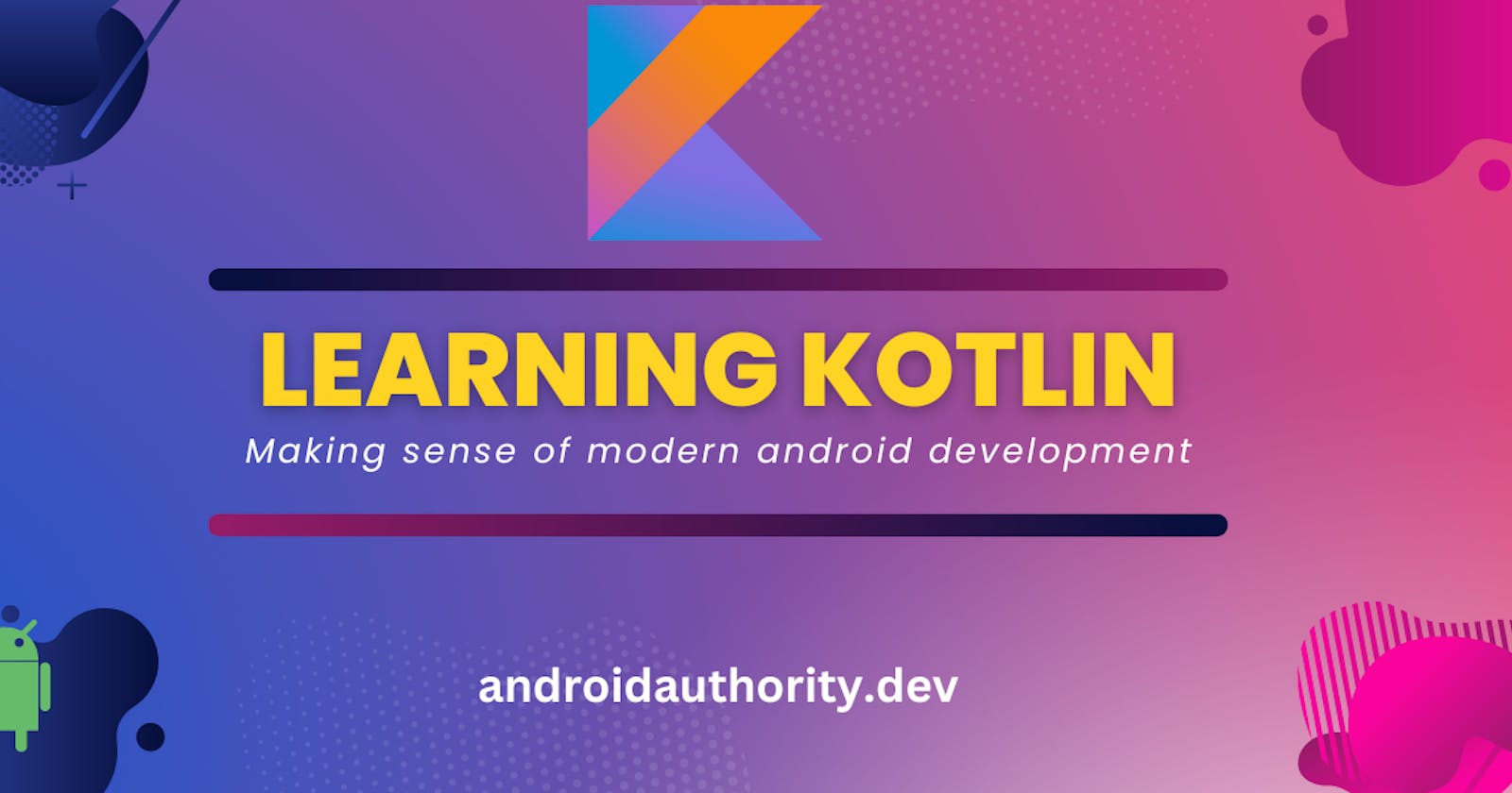 Quickly learning Kotlin for Android development