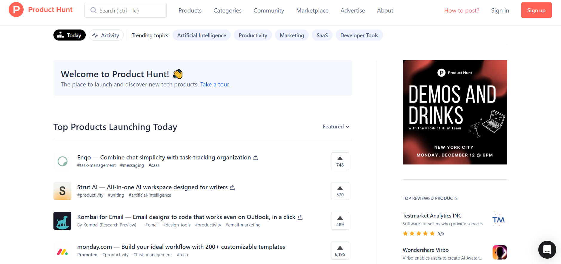 Producthunt