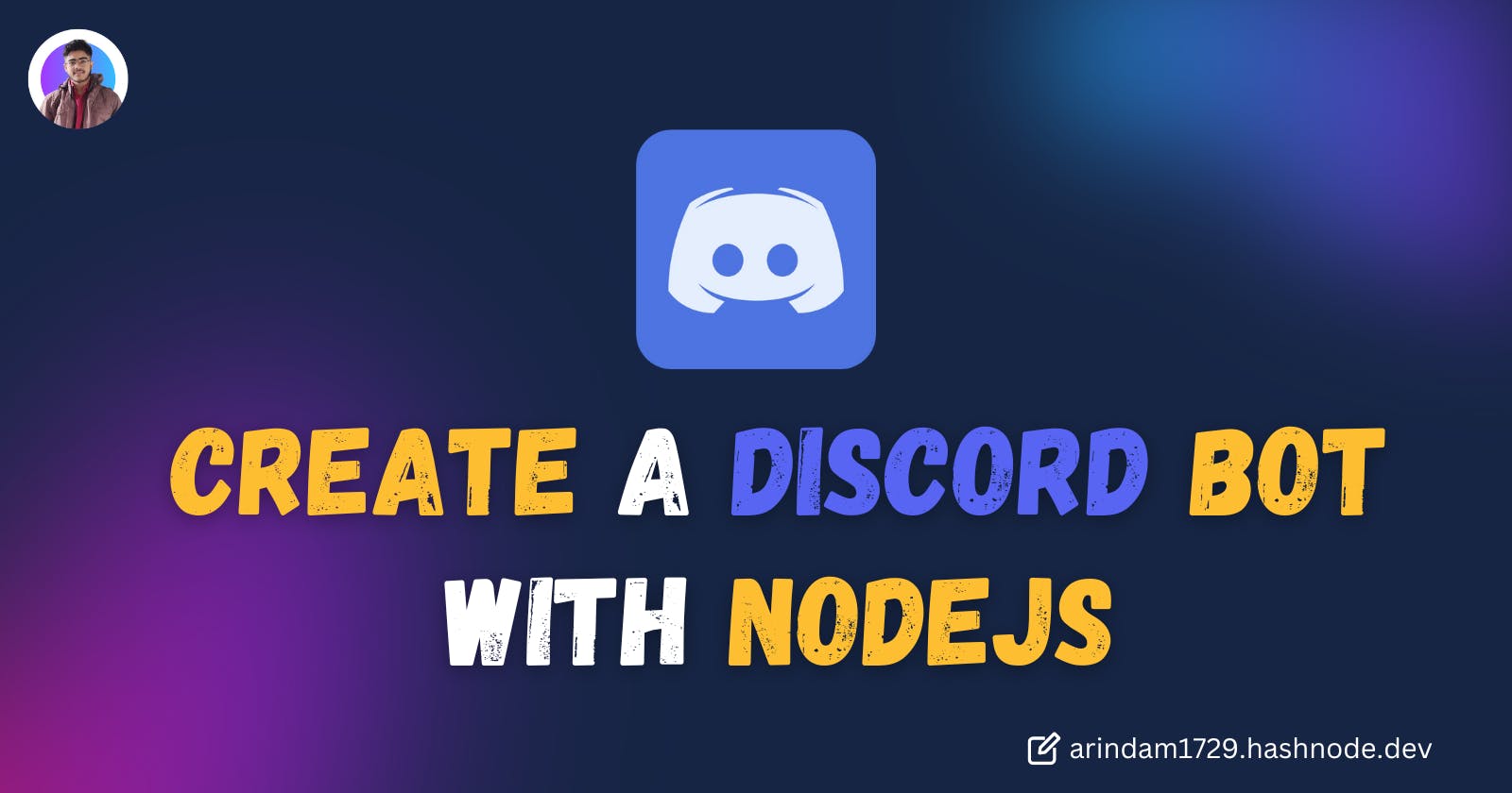 Create a Discord bot with NodeJS