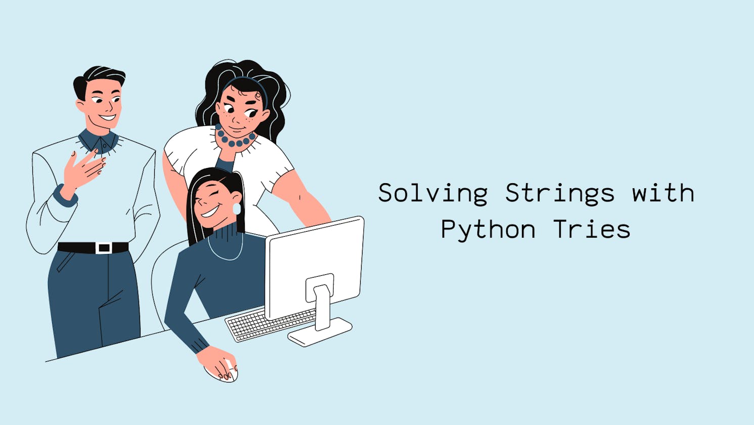 Solving Strings with Python Tries
