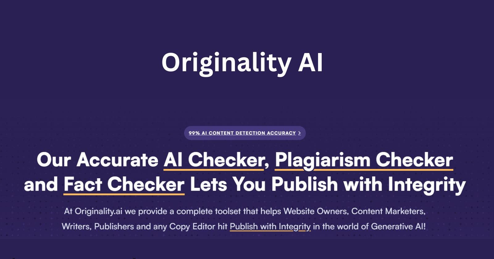 What is Originality AI and Why Does it Matter?