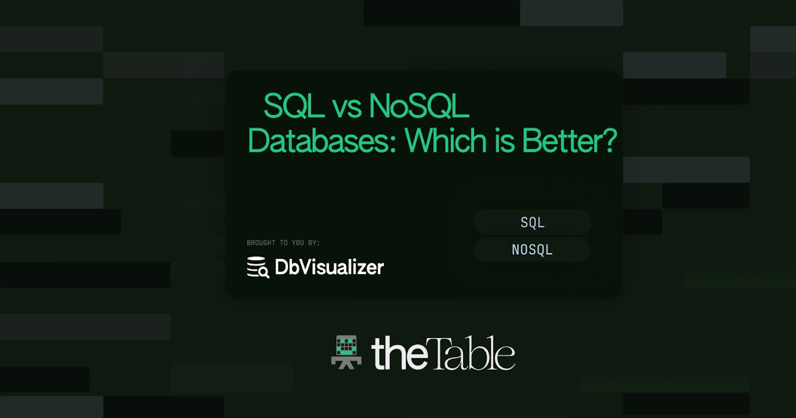 SQL vs NoSQL Databases: Which is Better?