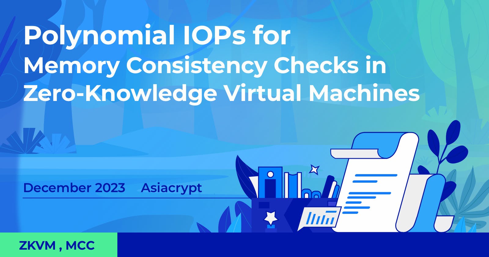 Polynomial IOPs for Memory Consistency Checks in Zero-Knowledge Virtual Machines