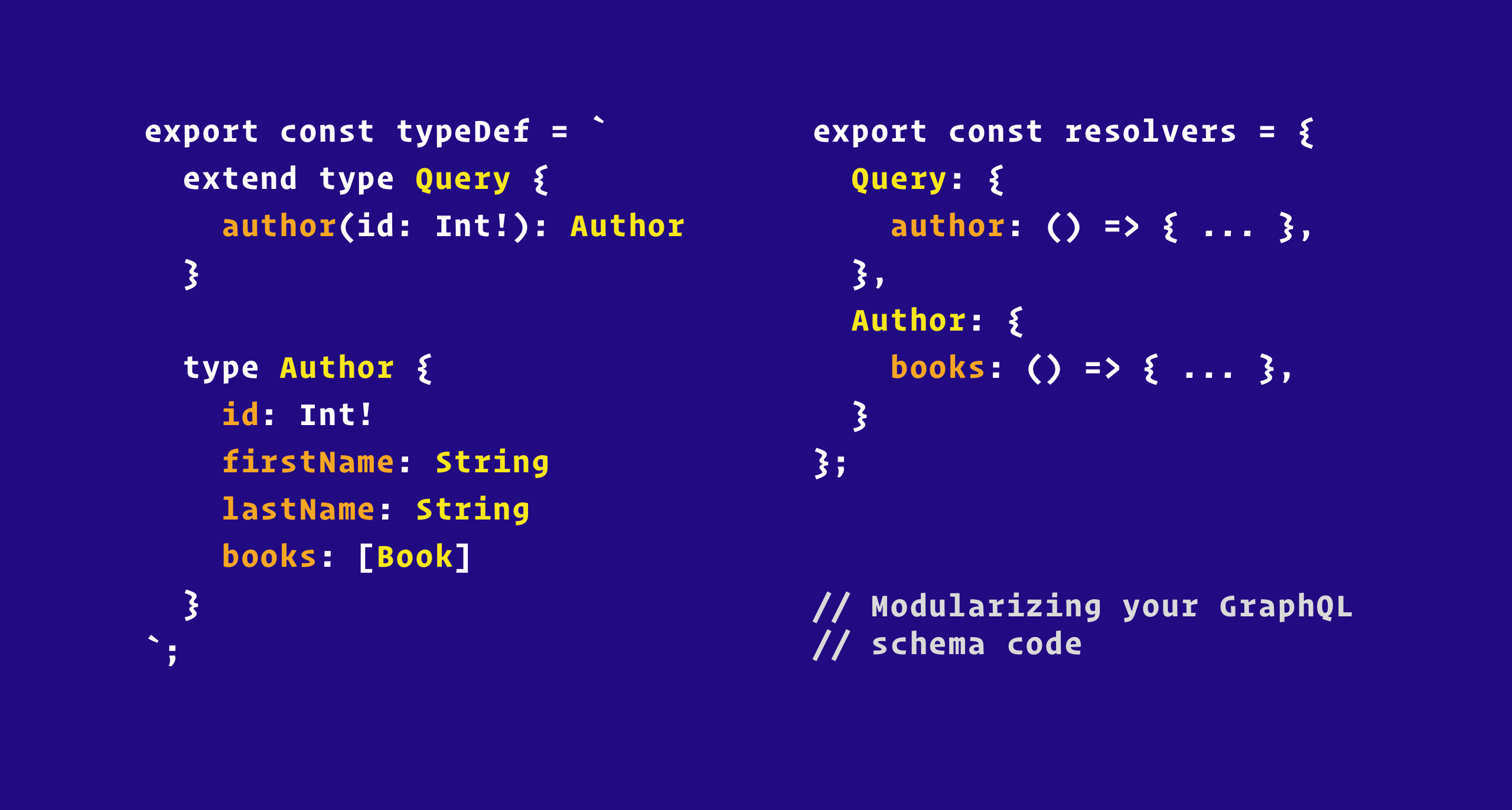 Implementing GraphQL Schemas