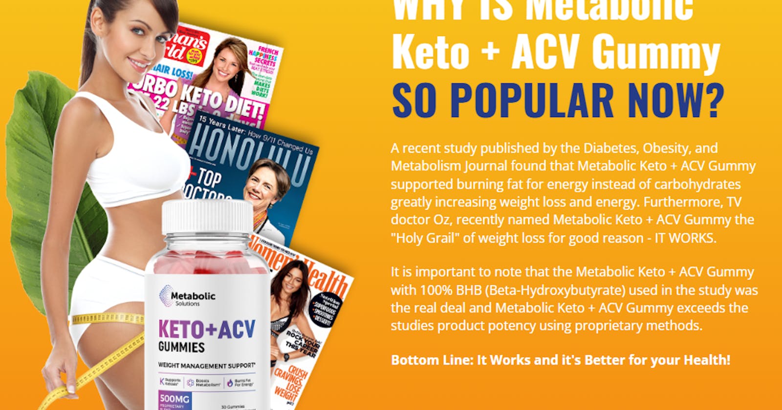 Metabolic Labs Keto ACV Gummies #1 Wеight Loss Pills - 90% Off Today Official Deal?