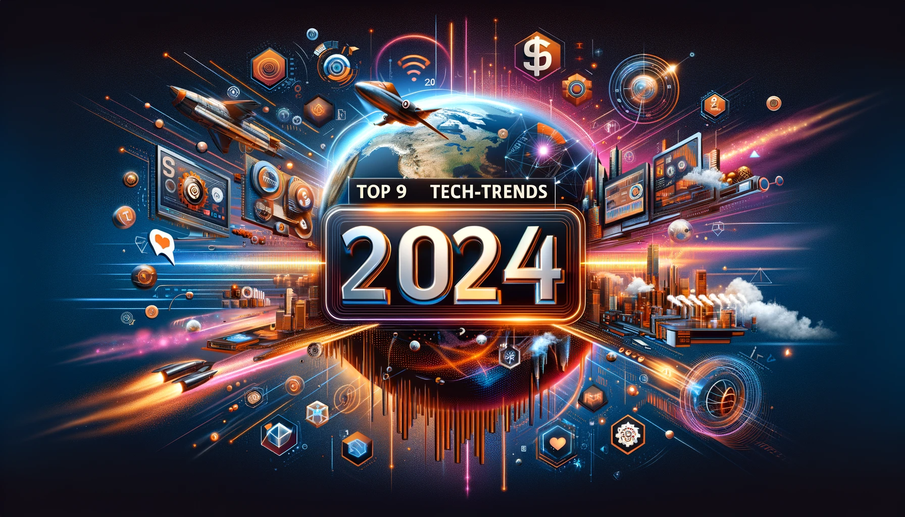 Top 9 Tech Trends to Keep an Eye on in 2024