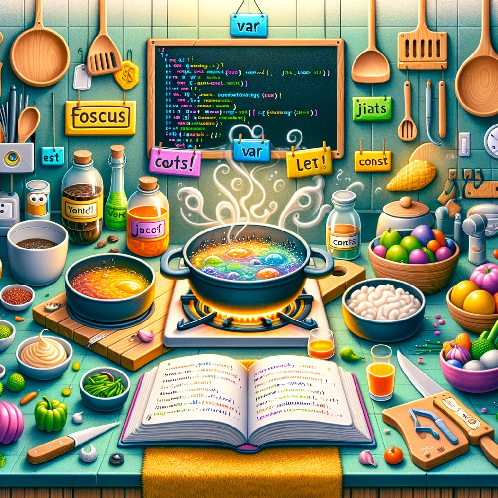 Mastering JavaScript Variables and Operators: A Culinary Journey