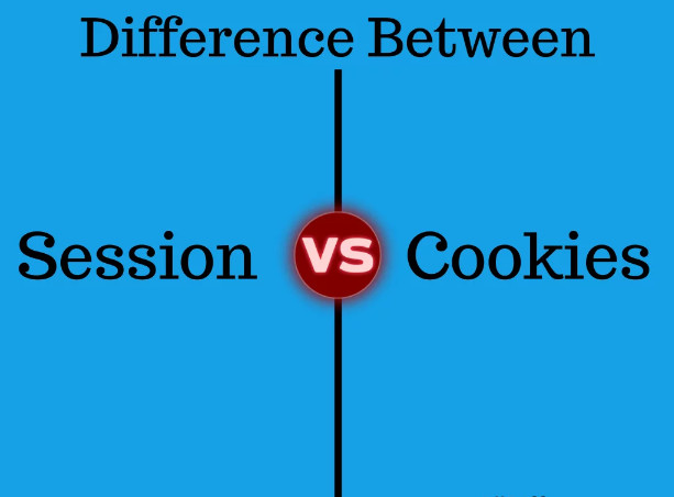 What are the differences between cookies and sessions?