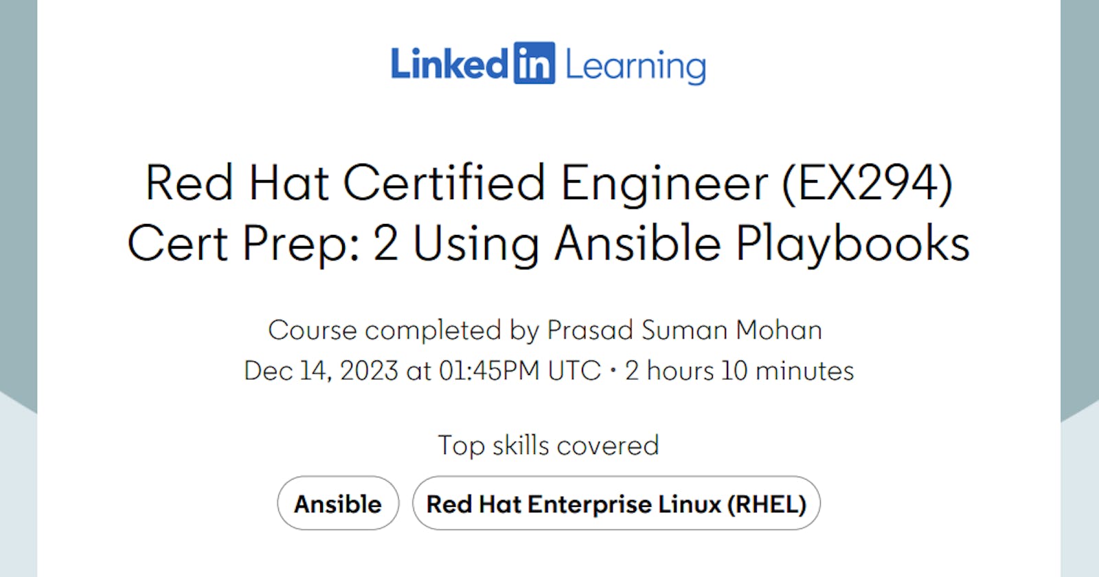 Ansible Playbooks: A Journey through the Red Hat Certified Engineer (EX294) Course 🚀