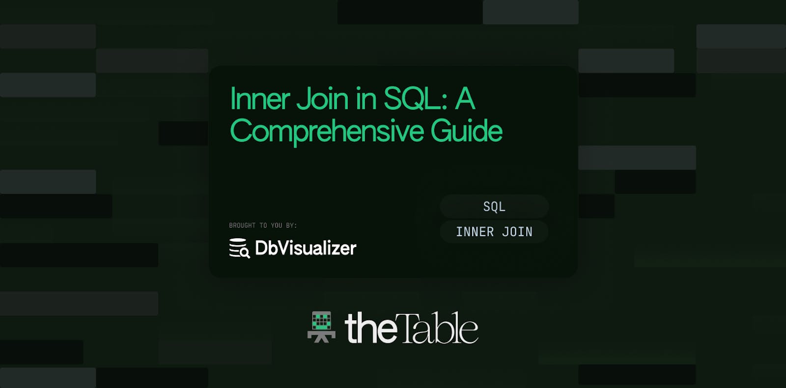 Inner Join in SQL: A Comprehensive Guide