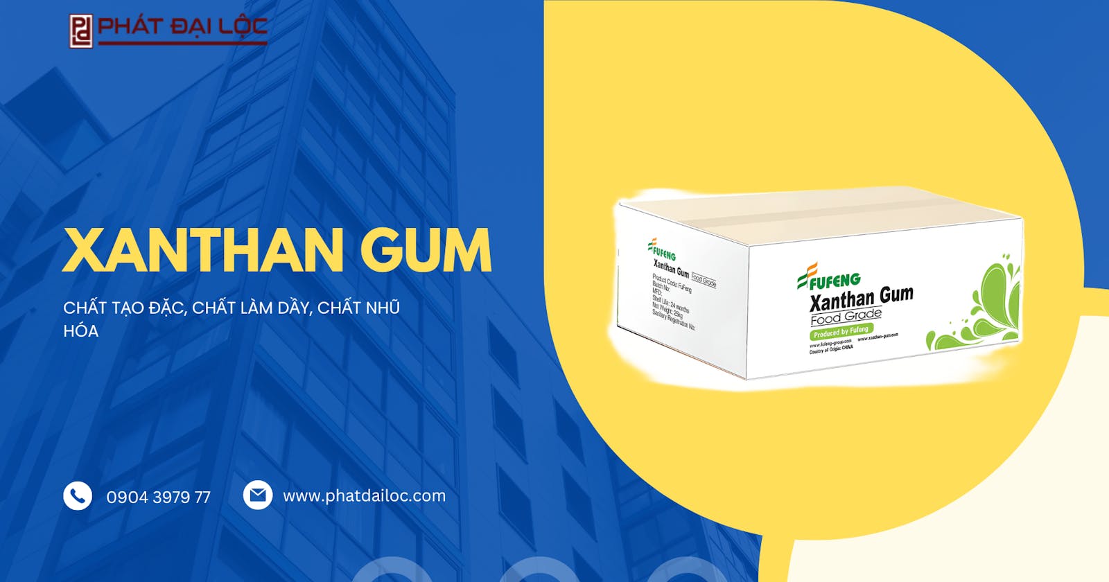 Mua Xanthan Gum E415 Giá Rẻ Ở Đâu