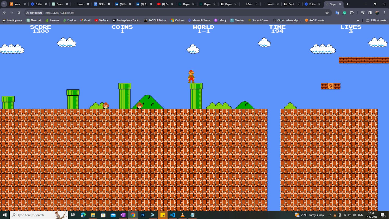 Setting Up Super Mario Game on Kubernetes (Kubeadm)