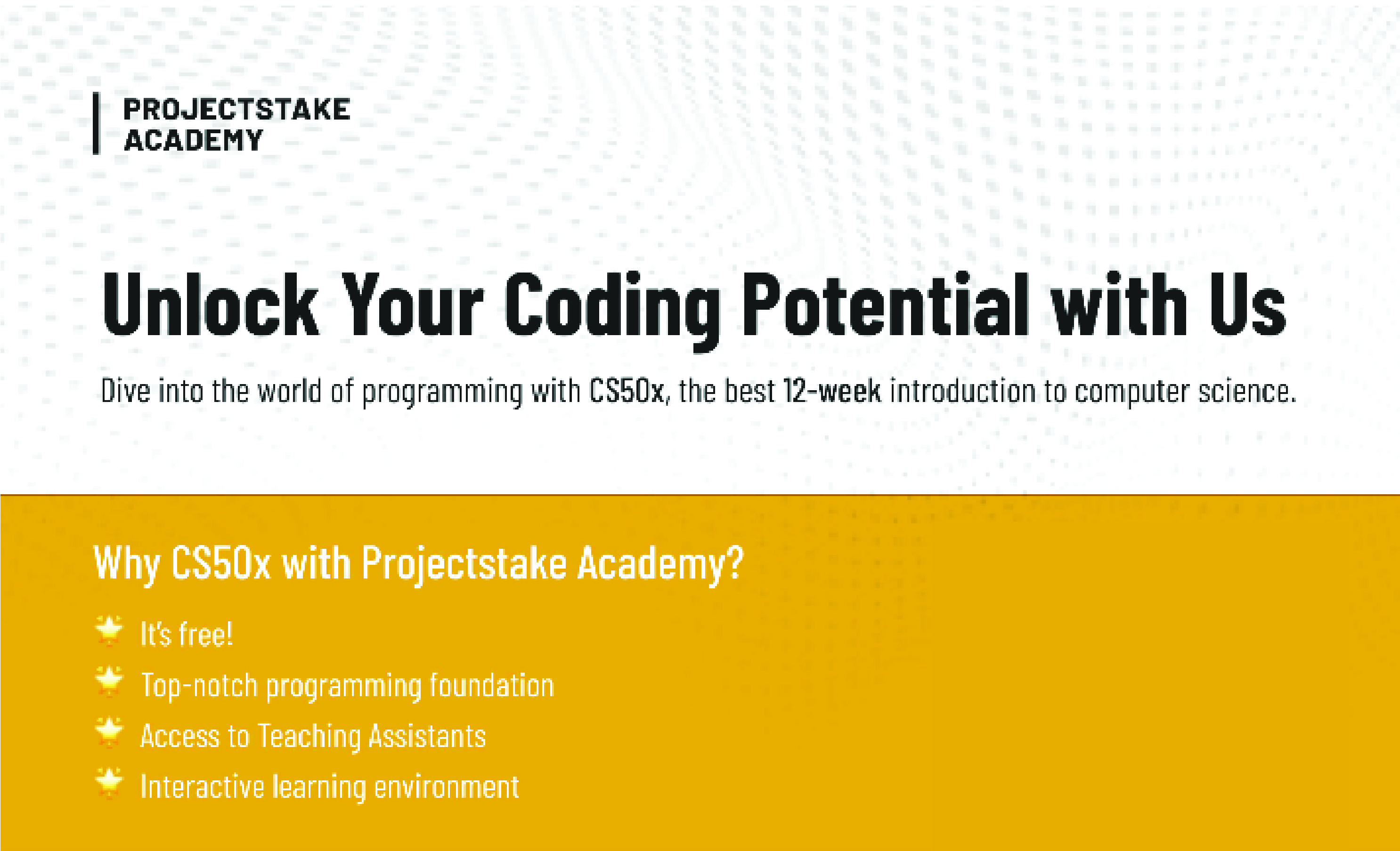 Unlock Your Coding Potential with Projectstake Academy