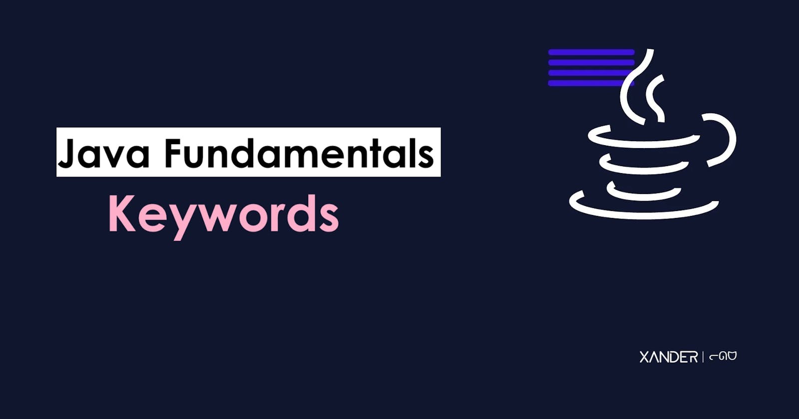 Keywords | Java