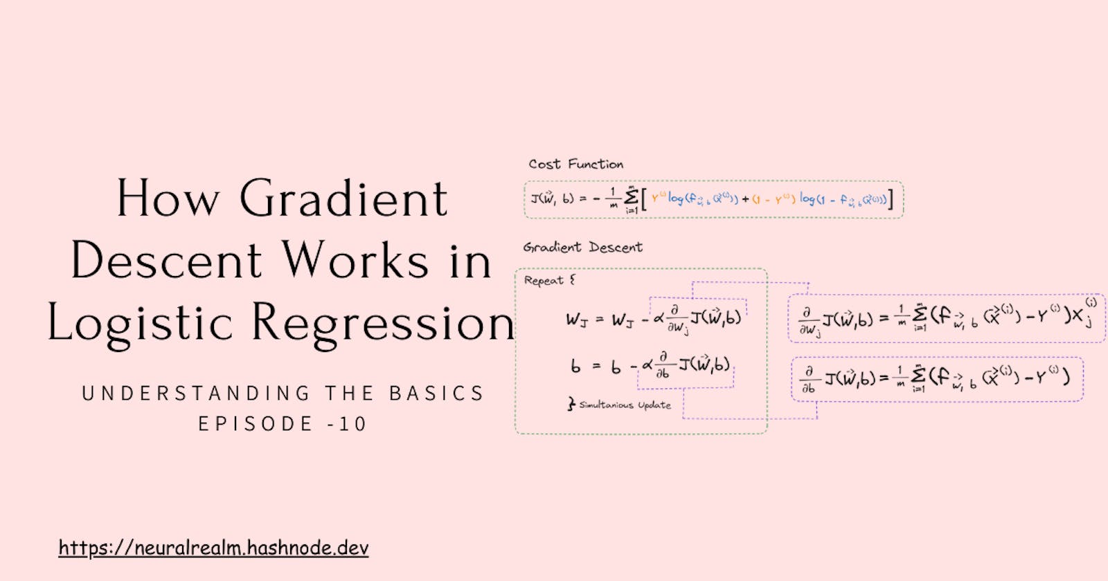 How Gradient Descent works in Logistic Regression | Episode 11