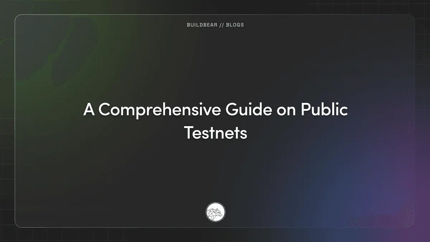 A Comprehensive Guide on Public Testnets