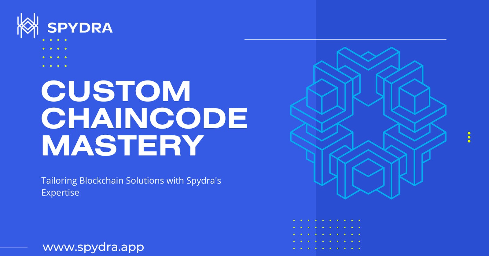 Custom Chaincode Mastery: Tailoring Blockchain Solutions with Spydra's Expertise
