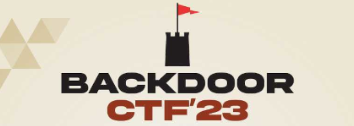 Writeups Backdoor CTF 2023 | REV