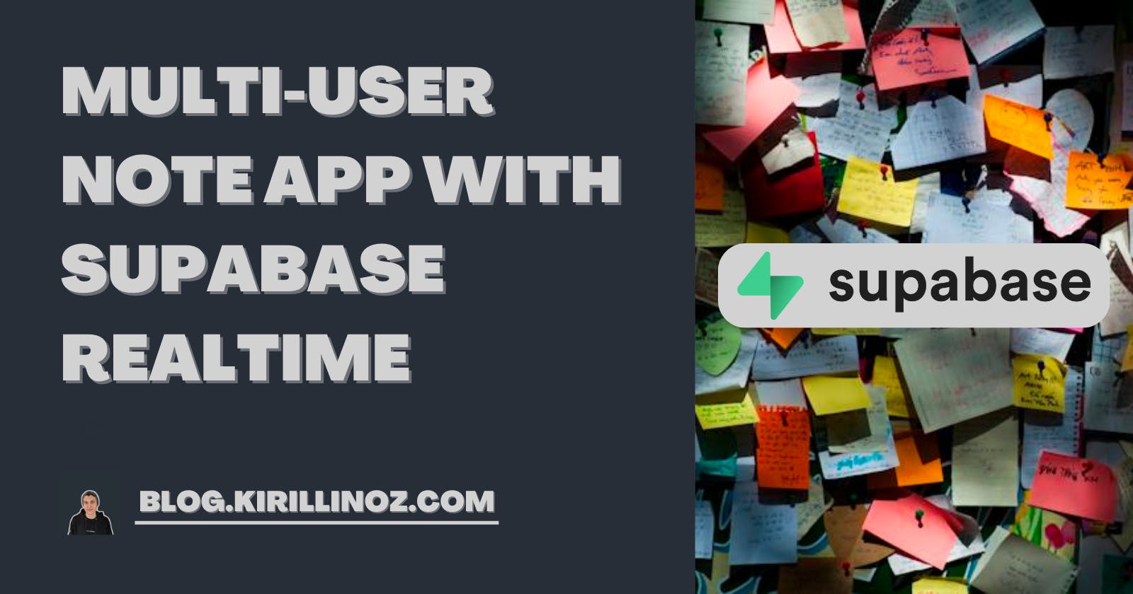 Multi-User Note App with Supabase Realtime