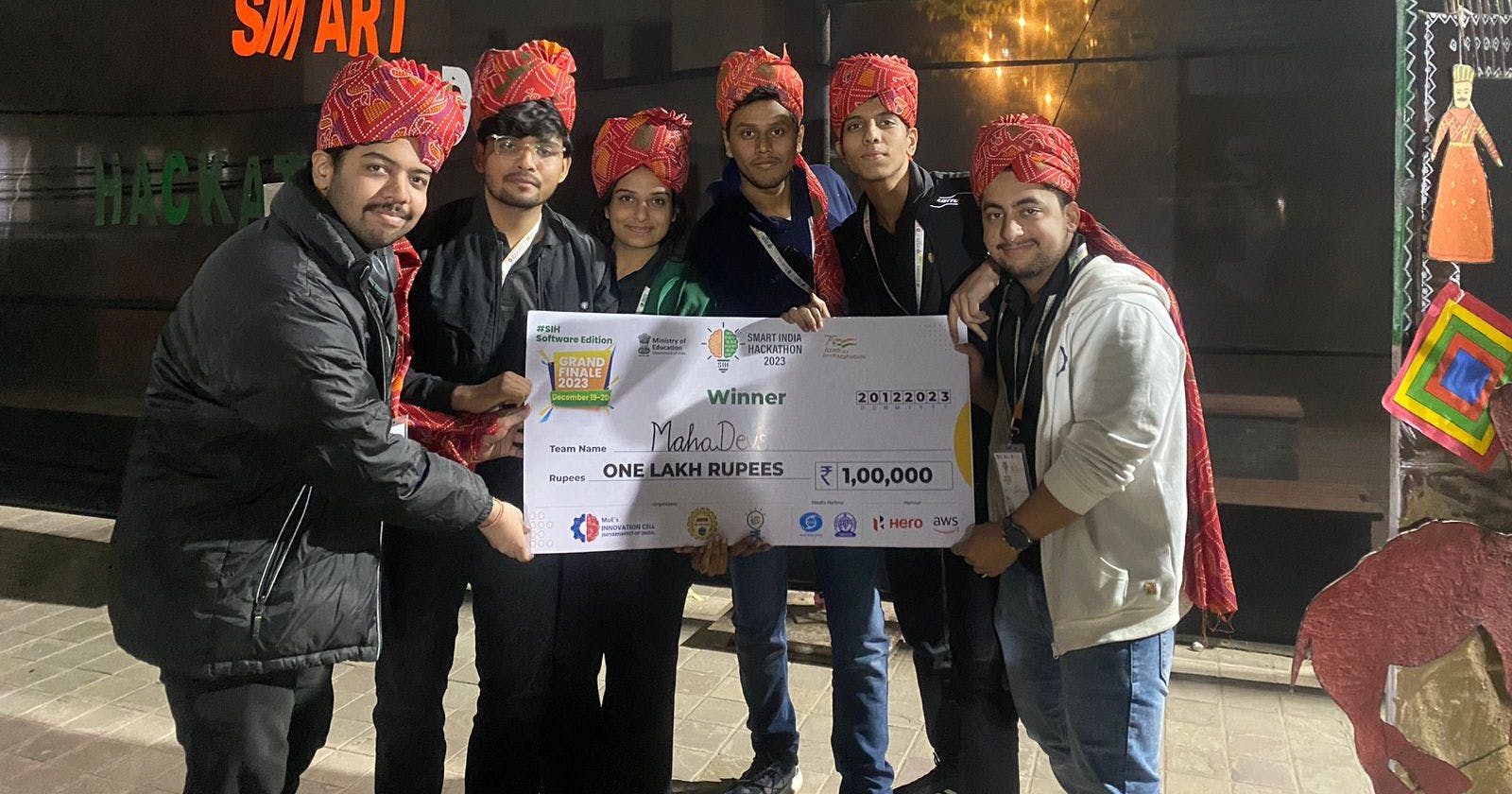 Smart India Hackathon 2023 - Our Win!
