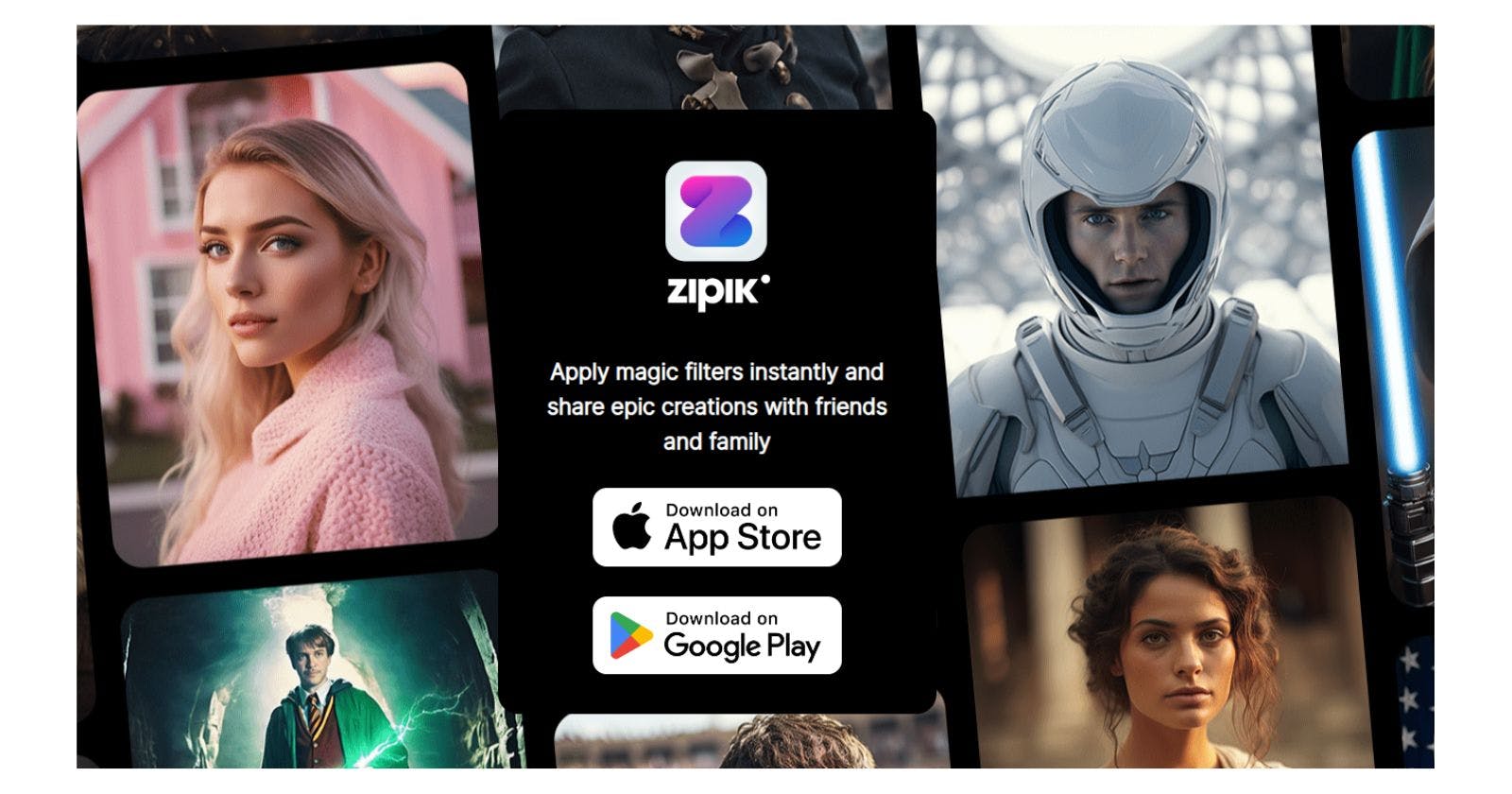 Zipik | Transforming Portraits