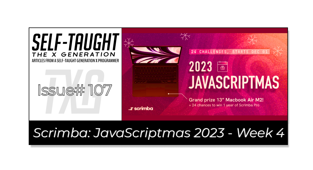 JavaScriptmas 2023 - Week 4