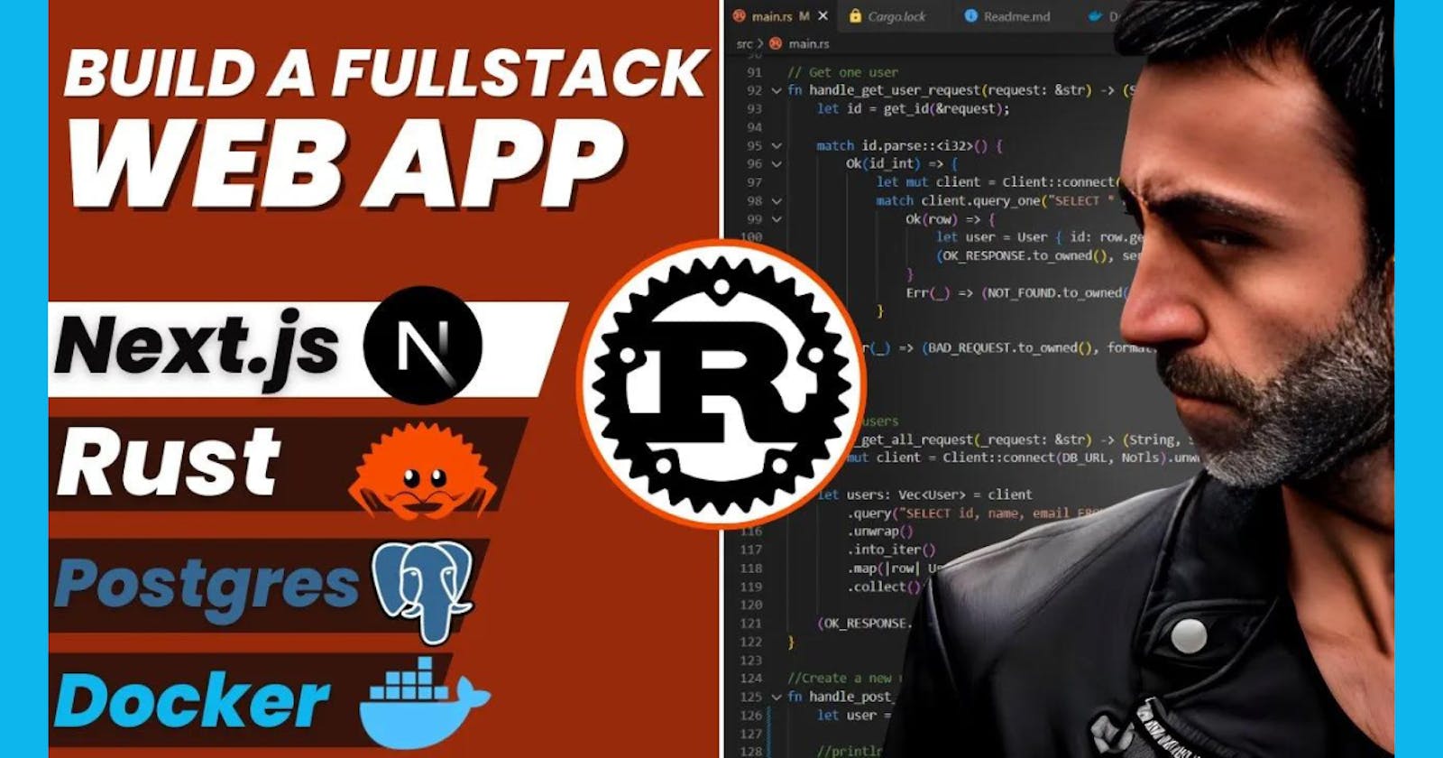 Build a full-stack app with Rust, Next.js, Postgres, Docker, and Docker Compose