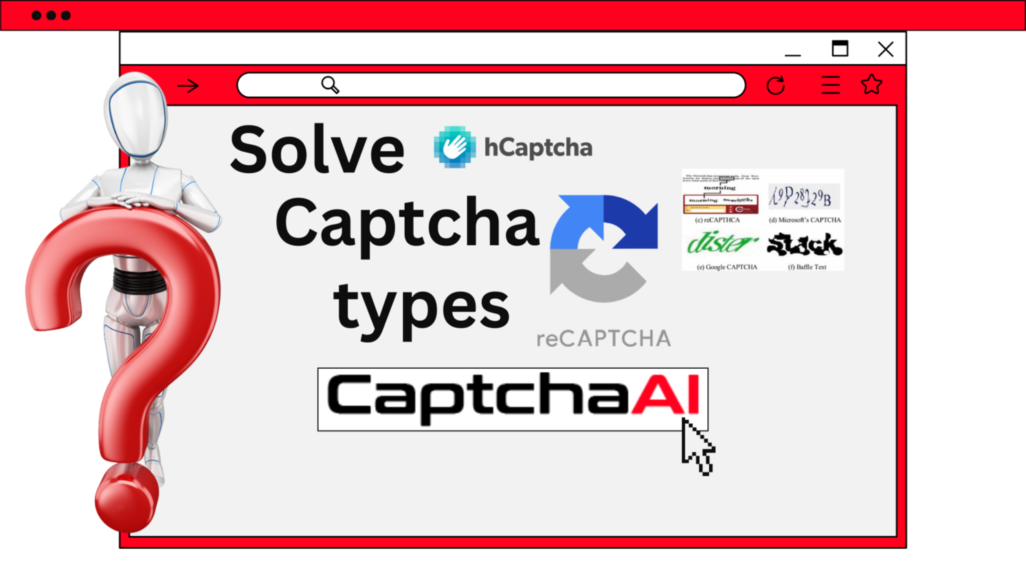 A guide to mastering solving Captcha types